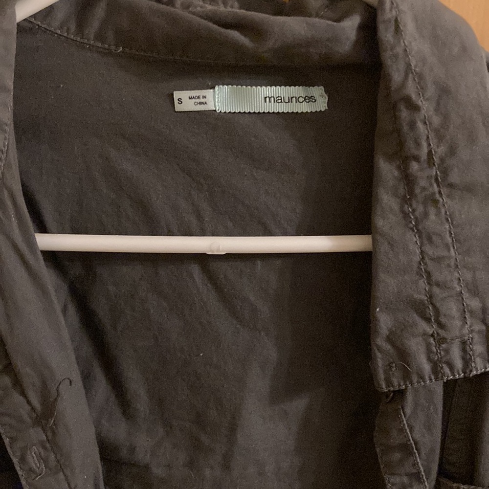 Grey Button Up - Picture 2 of 3